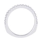 14K White Gold, 10K White Gold, Sterling Silver