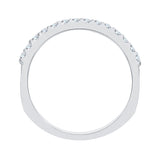 14K White Gold, 10K White Gold, Sterling Silver