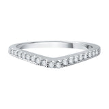 14K White Gold, 10K White Gold, Sterling Silver