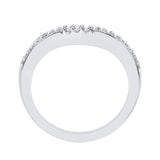 14K White Gold, 10K White Gold, Sterling Silver