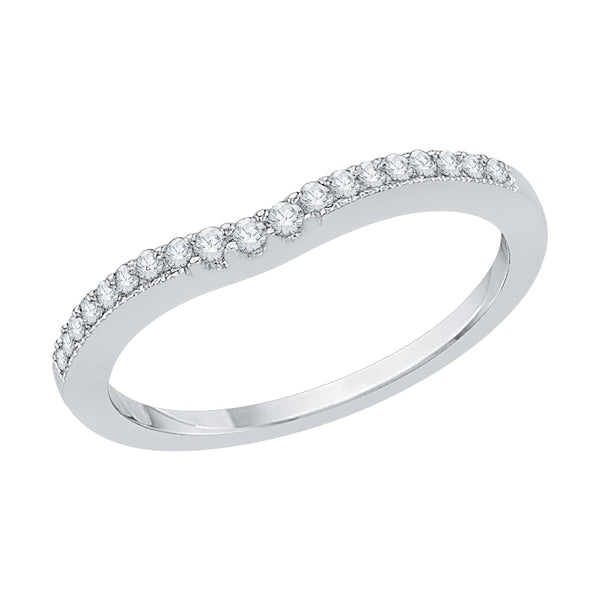 14K White Gold, 10K White Gold, Sterling Silver
