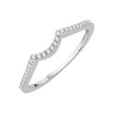 14K White Gold, 10K White Gold, Sterling Silver