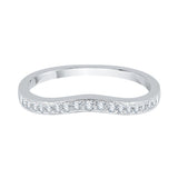 14K White Gold, 10K White Gold, Sterling Silver