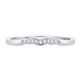 14K White Gold, 10K White Gold, Sterling Silver