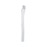14K White Gold, 10K White Gold, Sterling Silver