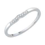 14K White Gold, 10K White Gold, Sterling Silver