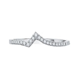 14K White Gold, 10K White Gold, Sterling Silver