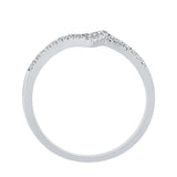 14K White Gold, 10K White Gold, Sterling Silver