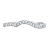 14K White Gold, 10K White Gold, Sterling Silver