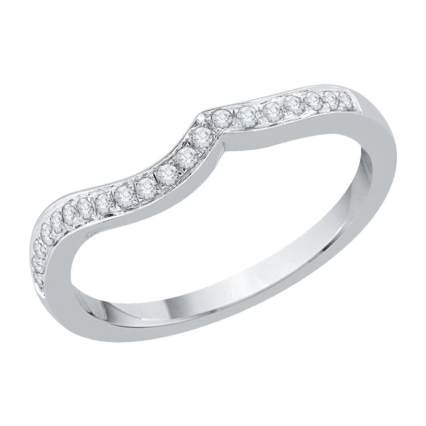 14K White Gold, 10K White Gold, Sterling Silver