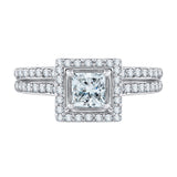 14K White Gold, 10K White Gold, Sterling Silver