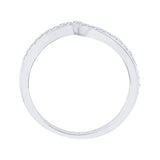 14K White Gold, 10K White Gold, Sterling Silver