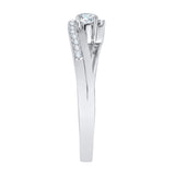 14K White Gold, 10K White Gold, Sterling Silver