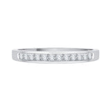 14K White Gold, 10K White Gold, Sterling Silver