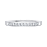 14K White Gold, 10K White Gold, Sterling Silver