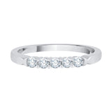 14K White Gold, 10K White Gold, Sterling Silver