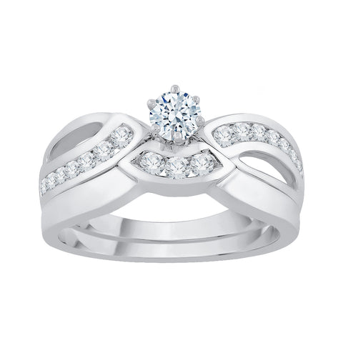 KATARINA Diamond Bridal Set (1/2 cttw, J-K, SI2-I1)
