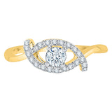 14K Yellow Gold~JK | SI2/I1, 10K Yellow Gold~JK | SI2/I1