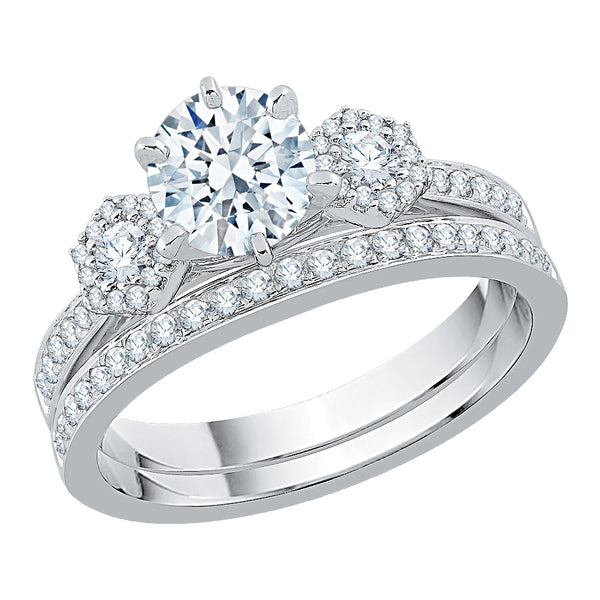 14K White Gold~JK | SI2/I1, 10K White Gold~JK | SI2/I1, Sterling Silver~JK | SI2/I1