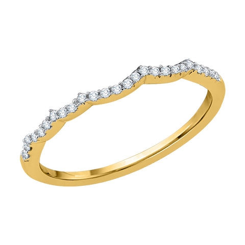 KATARINA 1/10 cttw Diamond Wedding Band