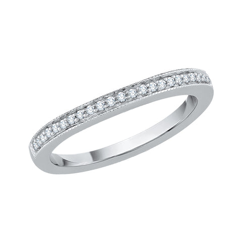 KATARINA 1/8 cttw Diamond Wedding Band