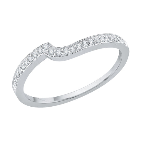 KATARINA 1/10 cttw Diamond Wedding Band