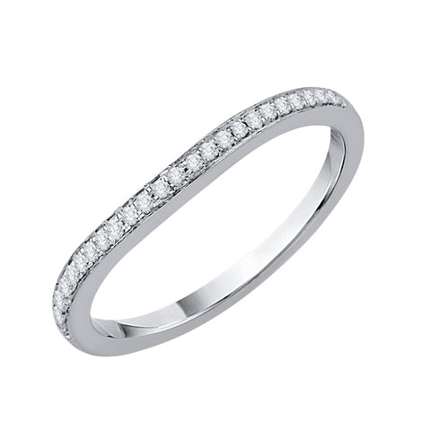 KATARINA 1/8 cttw Diamond  Wedding Band