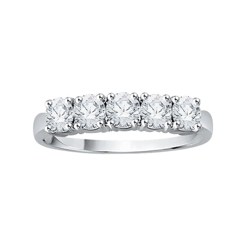 KATARINA 1/2 cttw Diamond Wedding Band