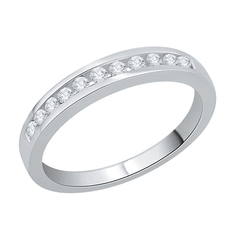 KATARINA 1/4 cttw Diamond Wedding Band
