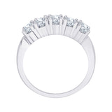 KATARINA 1 cttw Five Diamond Anniversary Band
