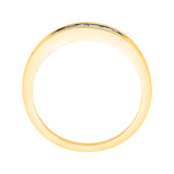 KATARINA 1/2 cttw Princess Cut Diamond Wedding Band