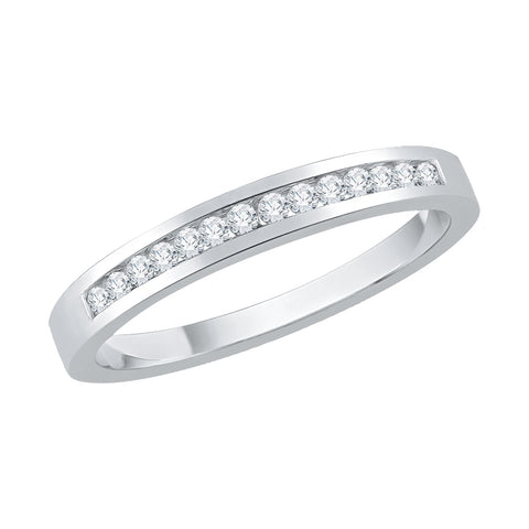 KATARINA 1/6 cttw Diamond Wedding Band