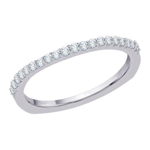 KATARINA 1/5 cttw Diamond Euro Style Anniversary Ring