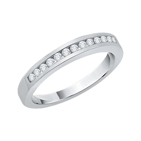 KATARINA 1/5 cttw Diamond Wedding Band