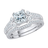 14K White Gold~JK | SI2/I1, 10K White Gold~JK | SI2/I1, Sterling Silver~JK | SI2/I1
