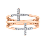 14K Rose Gold~IJ | I1/I2, 10K Rose Gold~IJ | I1/I2