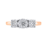14K Rose Gold~IJ | I1/I2, 10K Rose Gold~IJ | I1/I2