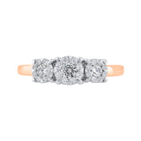 14K Rose Gold~IJ | I1/I2, 10K Rose Gold~IJ | I1/I2