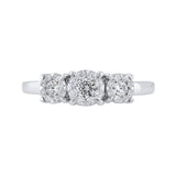 14K White Gold~IJ | I1/I2, 10K White Gold~IJ | I1/I2, Sterling Silver~IJ | I1/I2