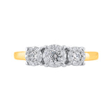 14K Yellow Gold~IJ | I1/I2, 10K Yellow Gold~IJ | I1/I2