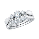 14K White Gold~IJ | I1/I2, 10K White Gold~IJ | I1/I2, Sterling Silver~IJ | I1/I2