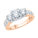 14K Rose Gold~IJ | I1/I2, 10K Rose Gold~IJ | I1/I2