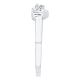 14K White Gold~IJ | I1/I2, 10K White Gold~IJ | I1/I2, Sterling Silver~IJ | I1/I2
