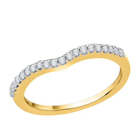 KATARINA Diamond Wedding Band (1/5 cttw, J-K, SI2-I1)