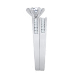 14K White Gold,10K White Gold,Sterling Silver