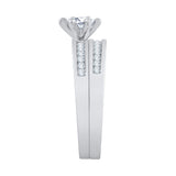 14K White Gold,10K White Gold,Sterling Silver