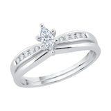 14K White Gold,10K White Gold,Sterling Silver