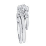 14K White Gold,10K White Gold,Sterling Silver