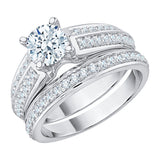 14K White Gold,10K White Gold,Sterling Silver