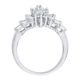 14K White Gold,10K White Gold,Sterling Silver